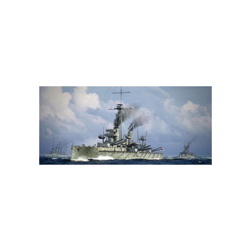 Model plastikowy okrętu Dreadnought firmy Trumpeter 06705