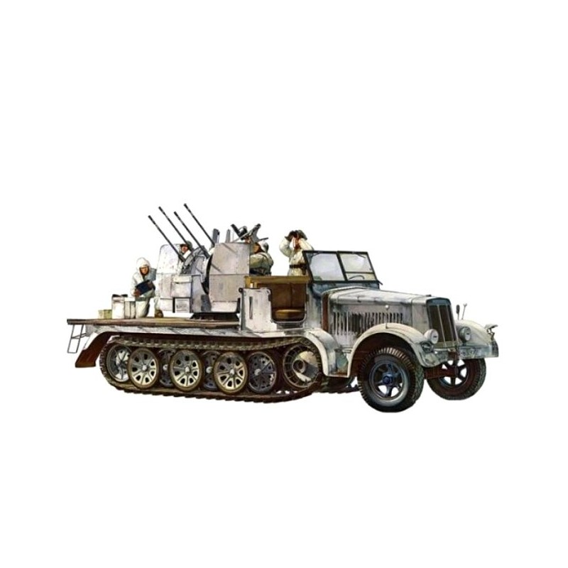 Ciągnik artyleryjski Sd.Kfz. 7/1 8 Ton - Tamiya 35050