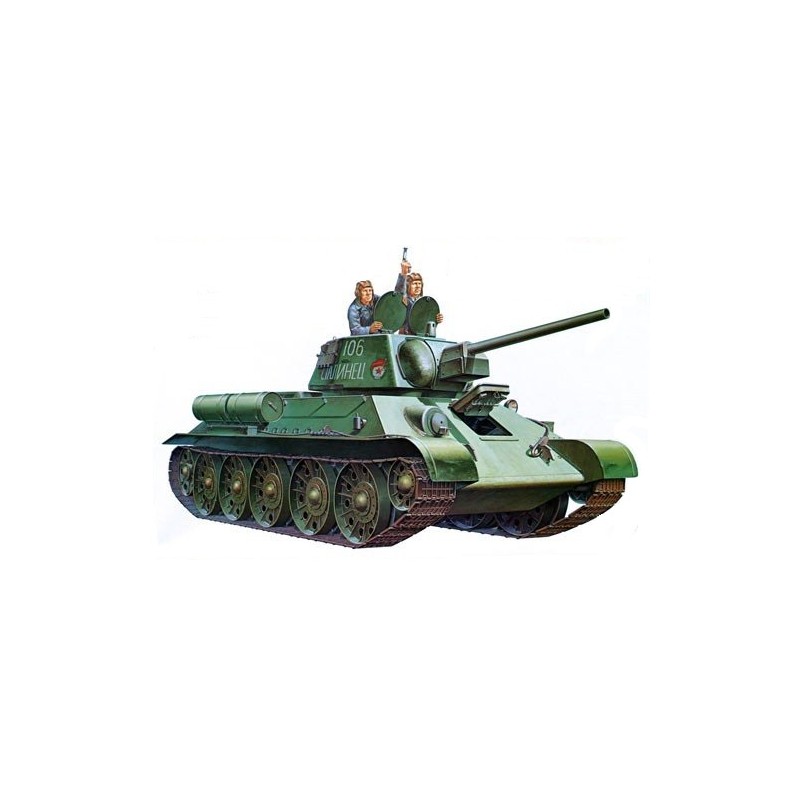 Model of tank T34/76 1943 - Tamiya 35059