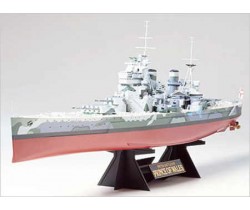 Model of battleship Prince of Wales by Tamiya 78011