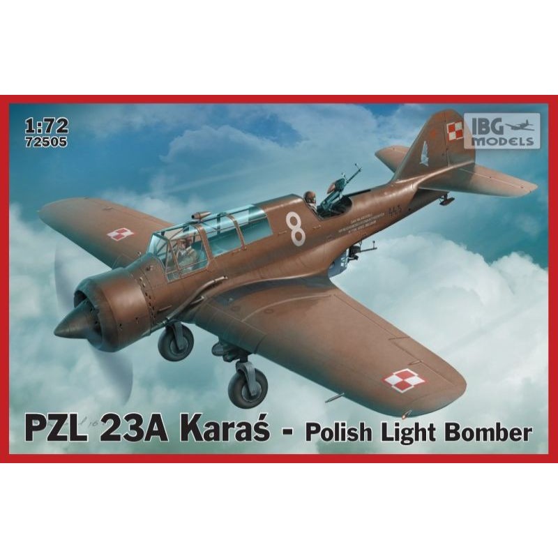 Polish light bomber PZL 23A Karaś - IBG 72505