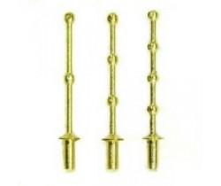 Stanchions 15mm 2 holes - RB Model 074152