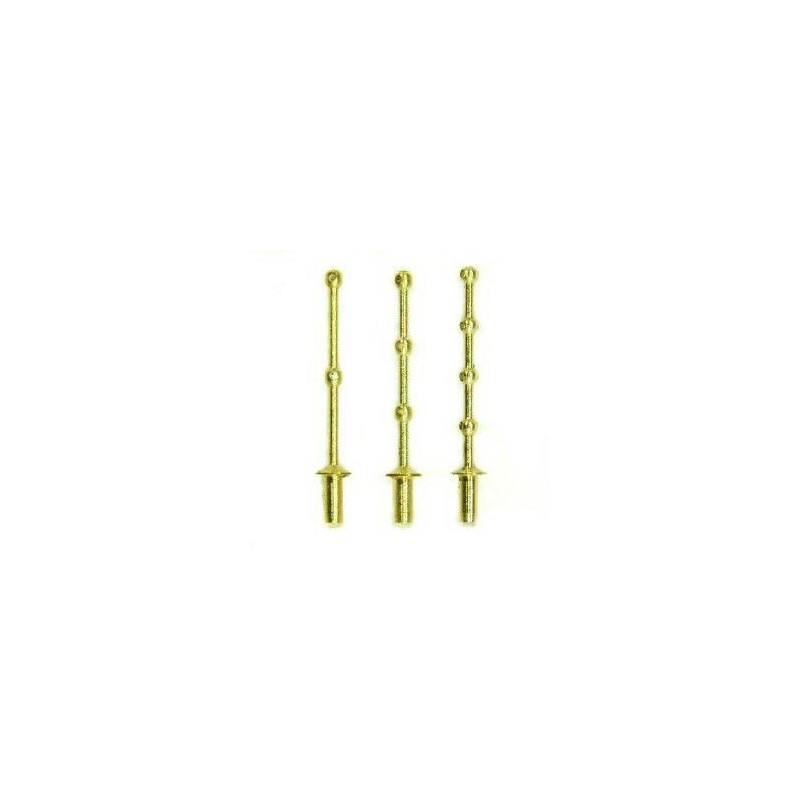 Stanchions 15mm 2 holes - RB Model 074152