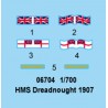 Pancernik HMS Dreadnought 1907 - Trumpeter 06704