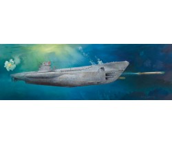 U-Boot VIIC U552 z przekrojem - Trumpeter 06801