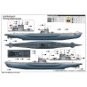 Submarine U-Boot VIIC - Trumpeter 05912