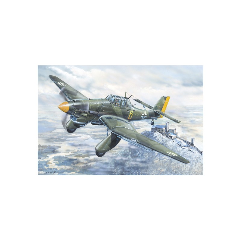 Dive bomber Ju 87A Stuka - Trumpeter 02420