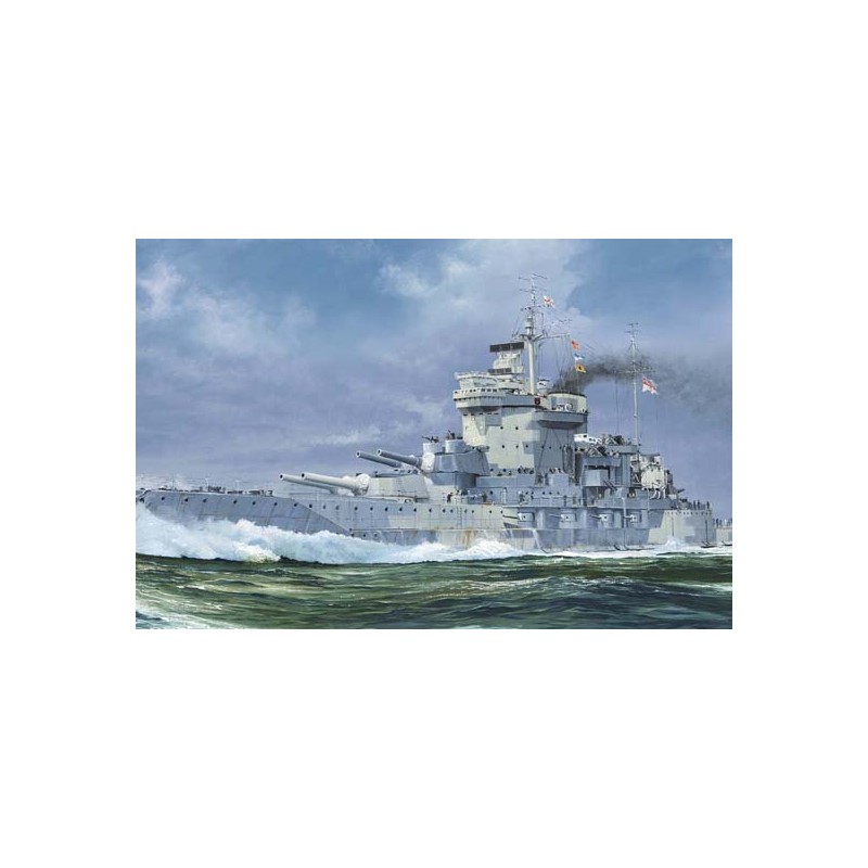 Battleship Warspite 1942 - Trumpeter 05795