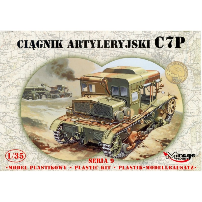 Polish artillery tractor C7P - Mirage Hobby 35901