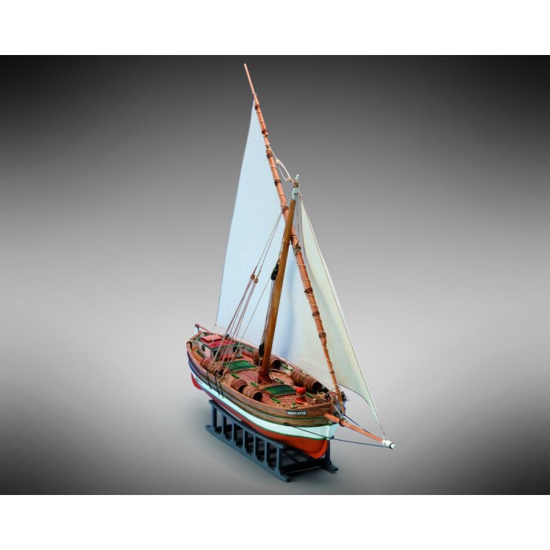 Drewniany model łodzi Bregante firmy Mamoli MM68