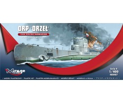 Model okrętu podwodnego ORP Orzeł firmy Mirage Hobby 40047
