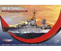 Plastic model of ORP Błyskawica mady by Mirage Hobby 400613