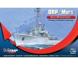Model of ORP Mors made by Mirage Hobby 400430