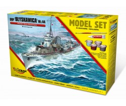 ORP Błyskawica with paints - Mirage Hobby 840091