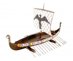 Plastic model of VIKING Ship made by Revell 65403