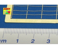 Double chain railings in 1/200 scale -  Aber 20007