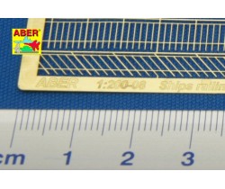 Vertical bars railing in 1/200 scale - Aber 1-200-08