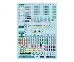 German Insignia stickers 1/16 i 1/35 - Tamiya 12625