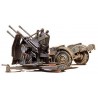 Flakvierling 2cm with trailer - Tamiya 35091