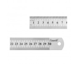 Linijka metalowa - przymiar liniowy 20cm