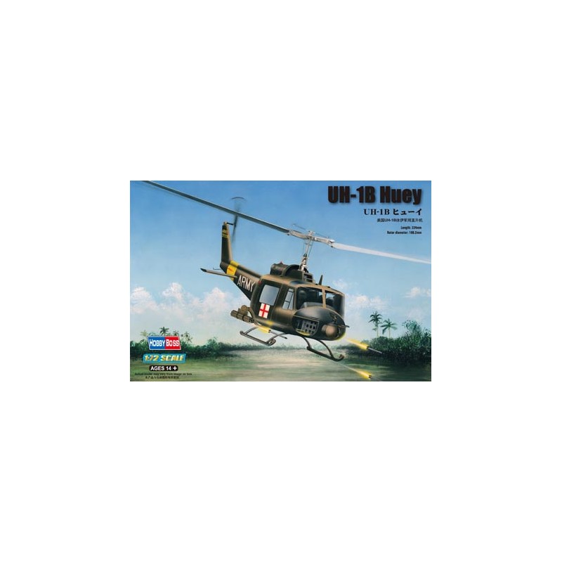 Helicopter UH-1B Huey - Hobby Boss 87228