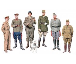 Figurki generałów z II wś skali 1/35 firmy MB 35108