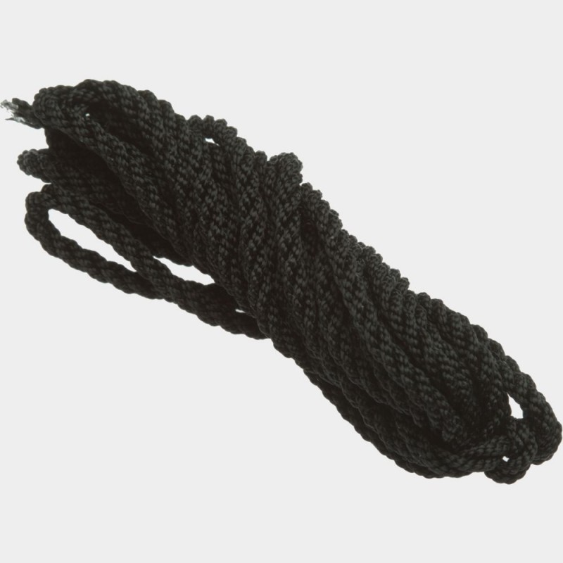 Lina kotwiczna 2mm 1m czarna o gęstym splocie