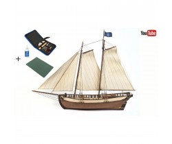 ★ポラリス★ Model drewniany żaglowca Polaris dla początkujących firmy
