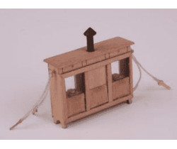 Binnacle for 2 compass - Master Korabel MKBN02210