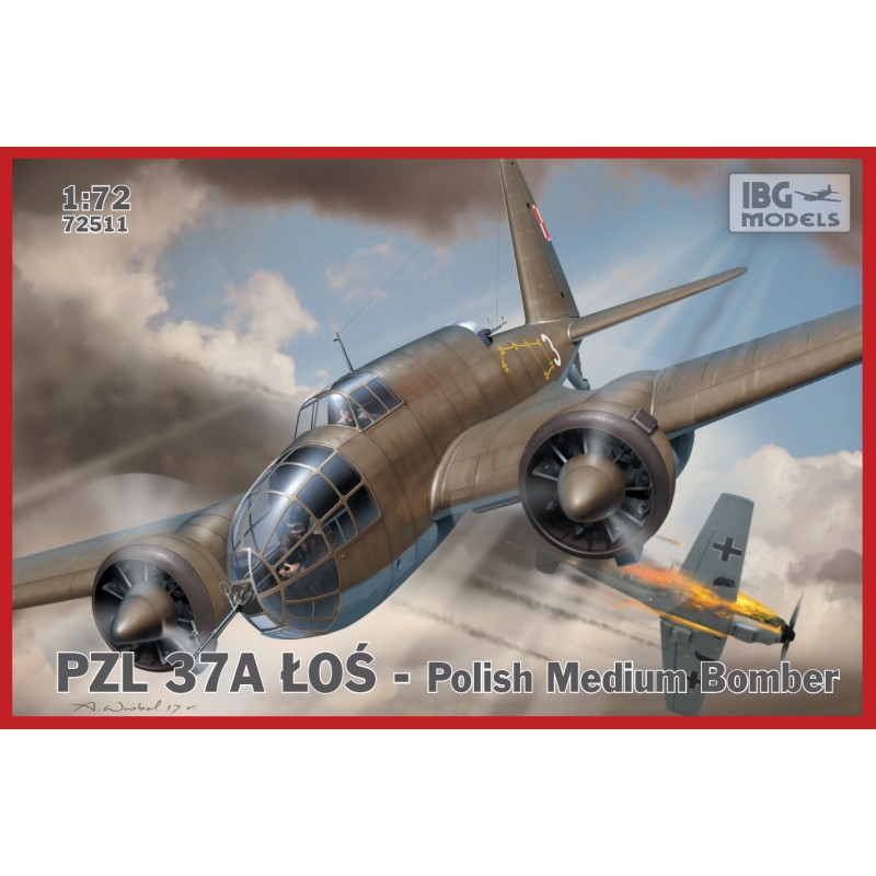Polski bombowiec PZL 37A Łoś - IBG 72511
