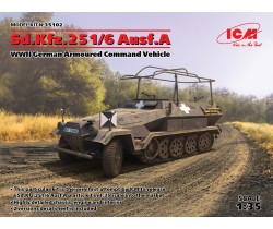 Model transportera H. Guderiana z 1939r. Sd.Kfz. 251/1 firmy ICM 35101