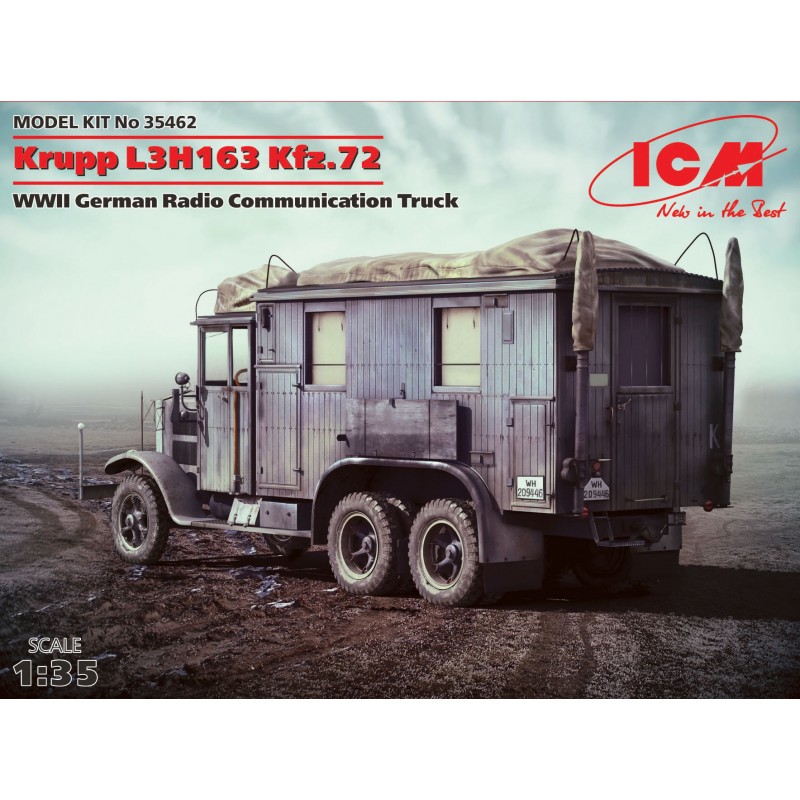 Krupp L3H163 Kfz.72 Radio - ICM 35462