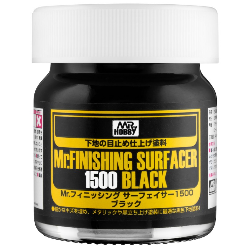 Mr.Surfacer 1500 Black - Mr.Hobby SF288