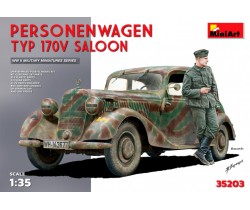 Model samochodu Mercedes 170V Saloon firmy MiniArt 35203
