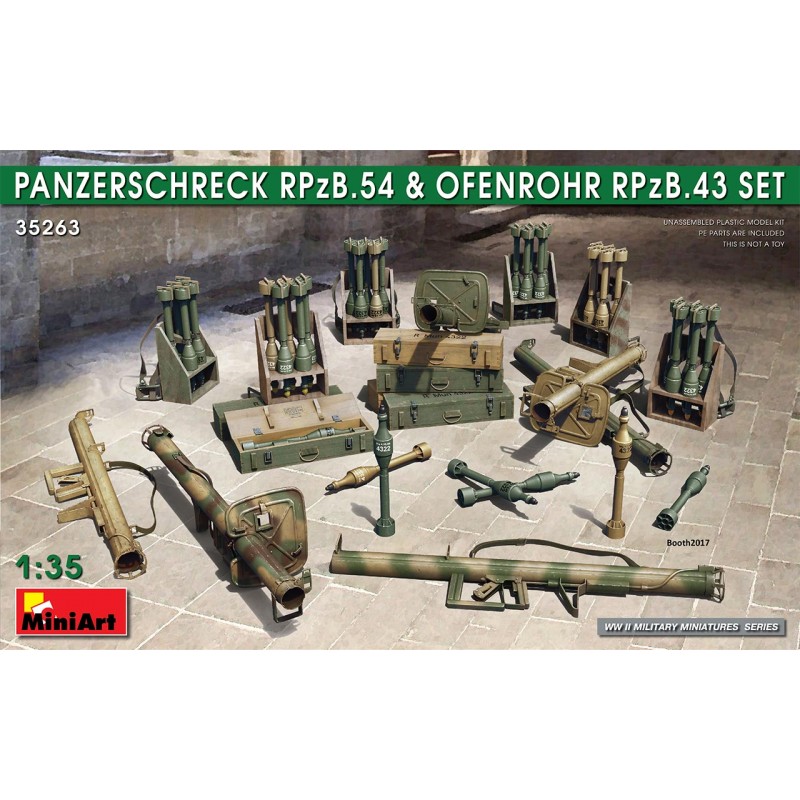 Pancerzownice Panzerschreck i Ofenrohr - MiniArt 35263