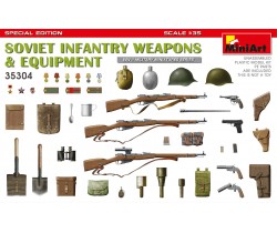 Soviet infantry weapon & equipment - MiniArt 35304