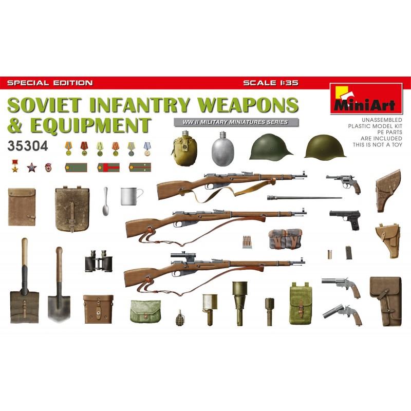Wyposażenie sowieckiego żołnierza - MiniArt 35304