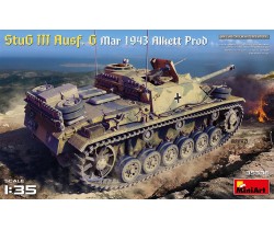 Model do sklejania pojazdu StuG III Ausf.G firmy MiniArt 35336