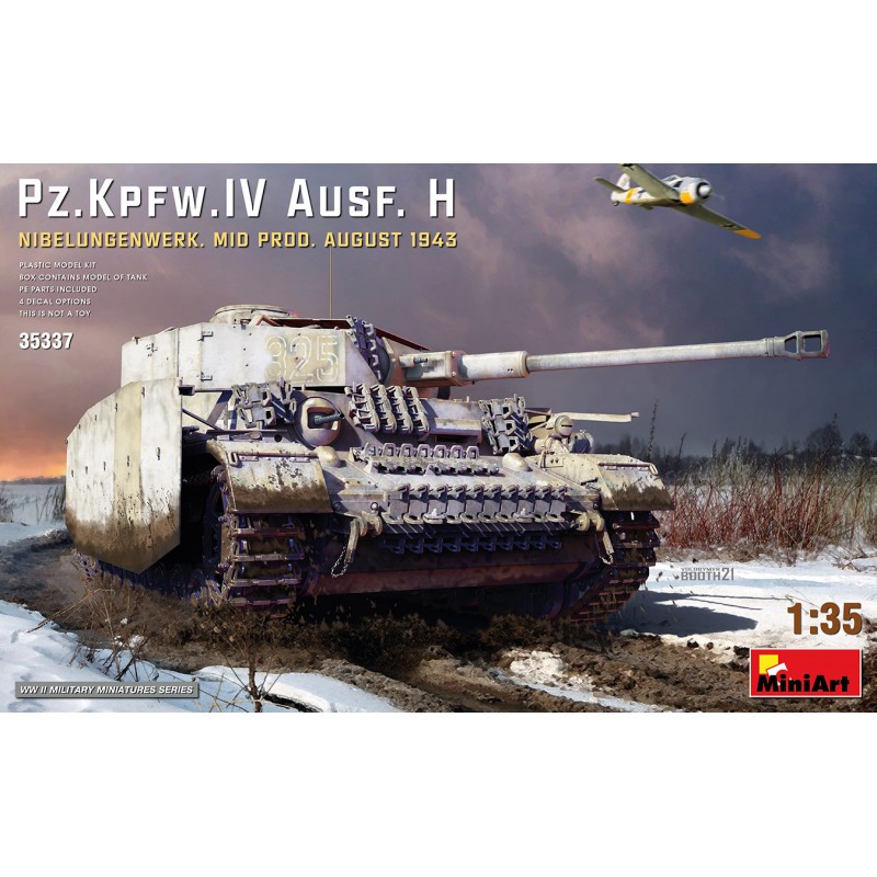 Pz.Kpfw IV Ausf.H Nibelungenwerk 1943 - MiniArt 35337