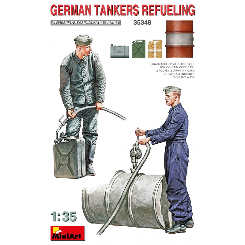 German Tankers Refueling - MiniArt 35348