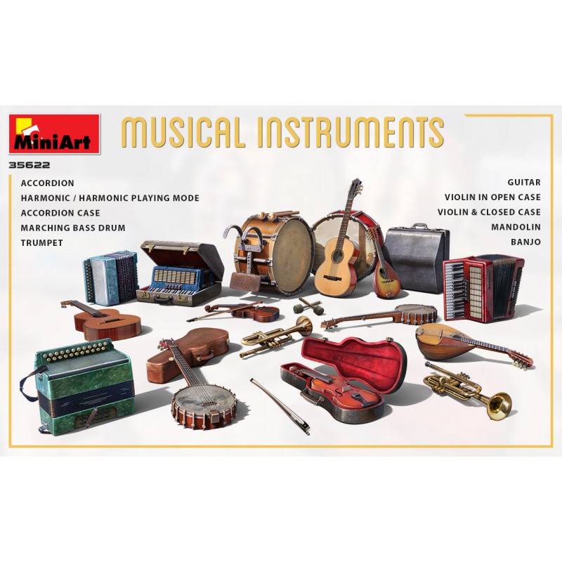 Instrumenty muzyczne - MiniArt 35622