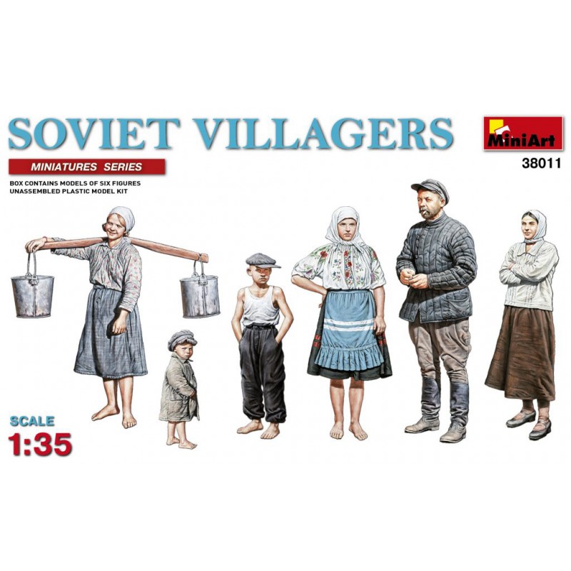 Sowieccy mieszkańcy wsi - MiniArt 38011
