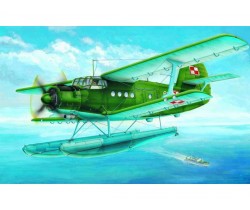 Model do sklejania AN-2M Colt na pływakach firmy Trumpeter 01606