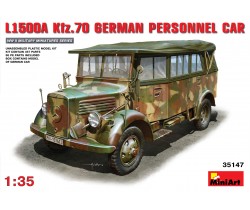 Model samochodu terenowego Mercedes L1500A firmy MiniArt 35147