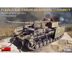 Pz.Kpfw IV Ausf. H Krupp 1943 (w interior) - MiniArt 35330