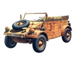 Model samochodu VW Kubelwagen type 82 firmy Tamiya 35238