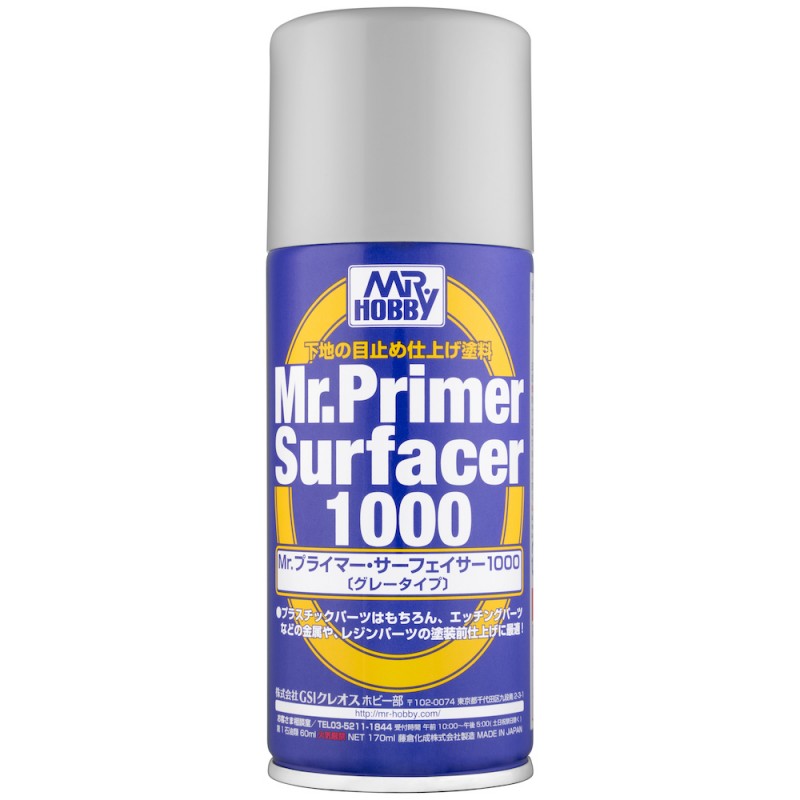 Podkład Mr.Primer Surfacer 1000 - Mr.Hobby B524