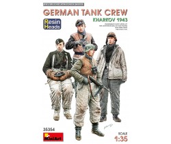 Załoga niemieckiego czołgu do sklejania firmy MiniArt 35354