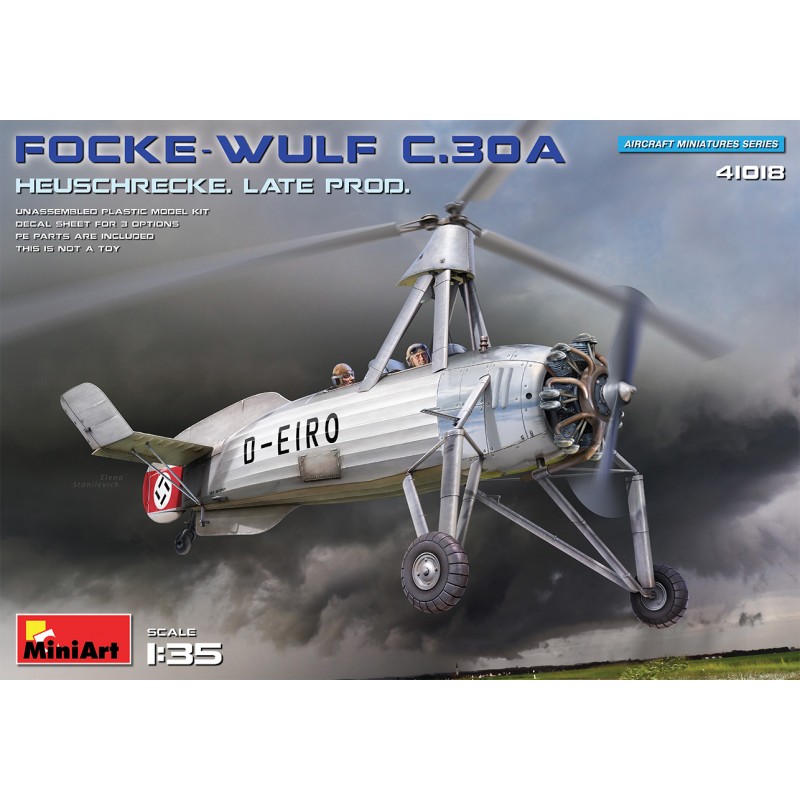 Focke Wulf C 30A Heuschrecke (późny) - MiniArt 41018
