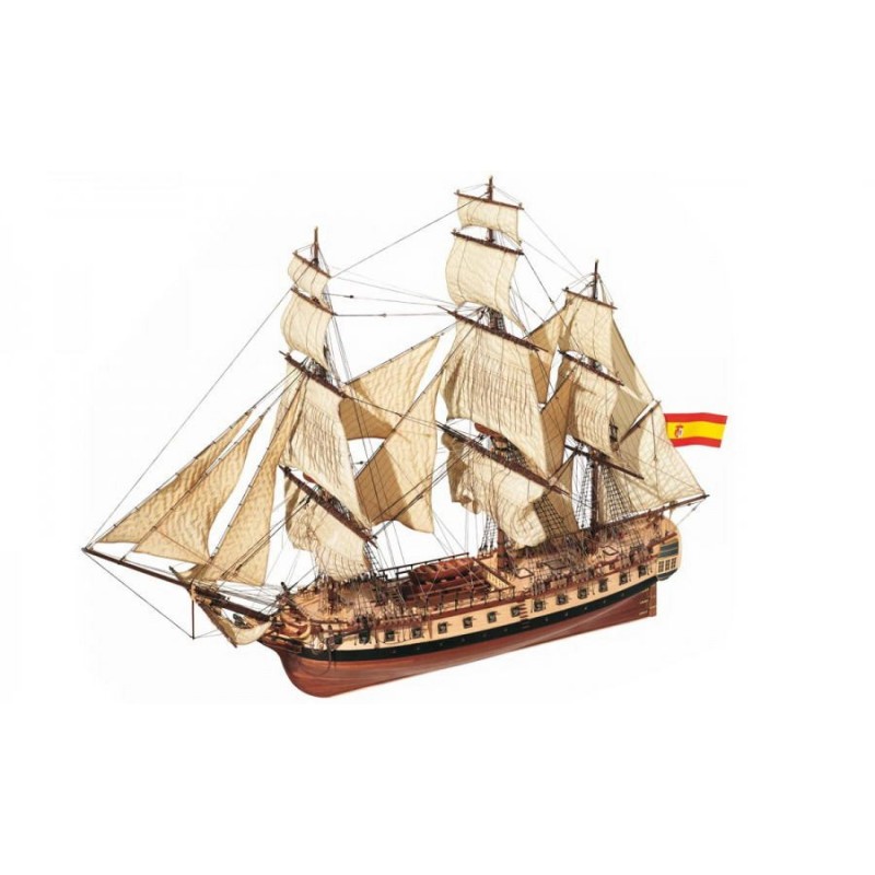 Drewniany model okrętu Diana firmy OcCre 14001